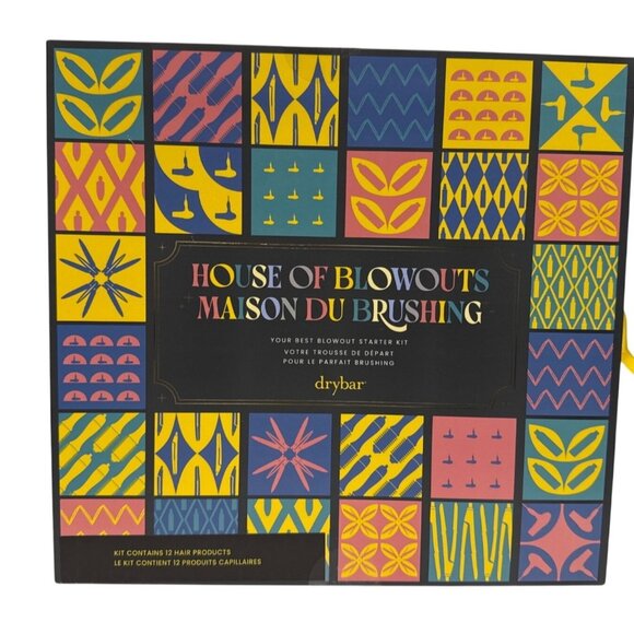 Drybar House of Blowouts Calendar Starter Kit Travel Size Hair Accessories Style